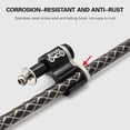 thumbnail image 4 of guide de Conduite de Frein Hydraulique pour Bicyclette, Alliage d'Aluminium, Tuyau d'Huile pour Bicyclette, Collier de Serrage Fixe, Conduite, conversion Fixe, 4 of 8