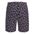 thumbnail image 6 of Naloa Bat Purple Men's Beach Shorts, Surfing shorts, Swim trunks, Quick Dry Swim Trunks for Surfing Beach Fun - XX-Large, 6 of 9