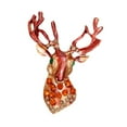 thumbnail image 2 of Broche navideño multifuncional de mano de obra fina, accesorio de joyería Estilo E, 2 of 9