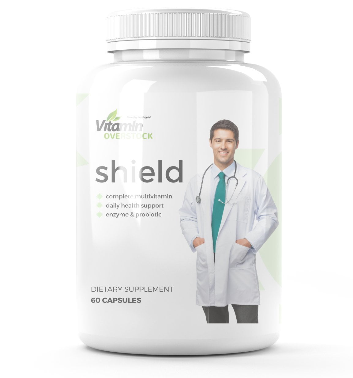 Vitamin Overstock Shield Multivitamin and Minerals for Women & Men