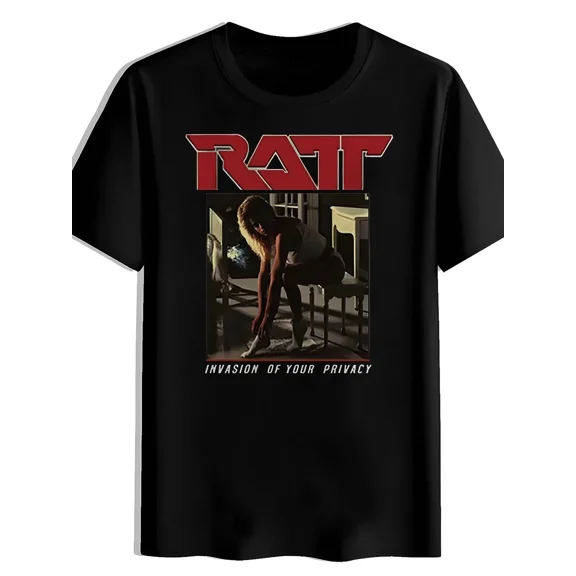 Ratt Rock Band Invasion Of Your Privacy Vintage Graphic Unisex T-Shirt ,up to size 5XL