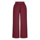 thumbnail image 4 of TaTaai Women's Solid Color High Waisted Loose Wide Leg Pants With Elastic Waistband And Pocket Casual Pants Gift, 4 of 8
