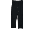thumbnail image 2 of Calvin Klein Womens Black High-Waist Relaxed-Leg Waffle Active Pants Size S $69, 2 of 7