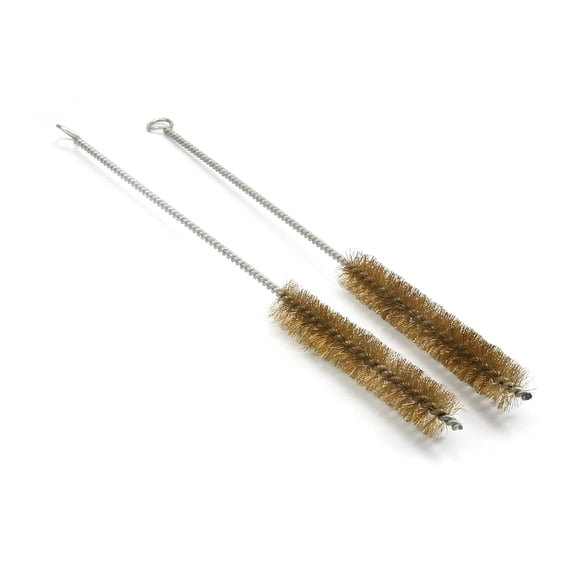 Utoolmart Copper Wire Cleaning Brush, Spiral Power Tube Brush, Copper Wire Tube Brush Cleaning Tool, Tube Bottle Brush, 0.8-inch Diameter 12-inch Length, 2pcs