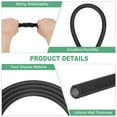 thumbnail image 2 of Uxcell Silicone Tubing, 3/16inch(5mm) ID x 5/16inch(8mm) OD Silicone Rubber Vacuum Tube, 5ft(1.5 M) High Temp Water Air Hose Pipe [Black], 2 of 7