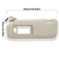 thumbnail image 2 of Sun Visor Replacement Fit For Mazda Cx9 2010-2015, OE:TDY1-69-320, Sun Visor With Mirror And Light, Driver Left & Passenger Right Side-beige-right, 2 of 6