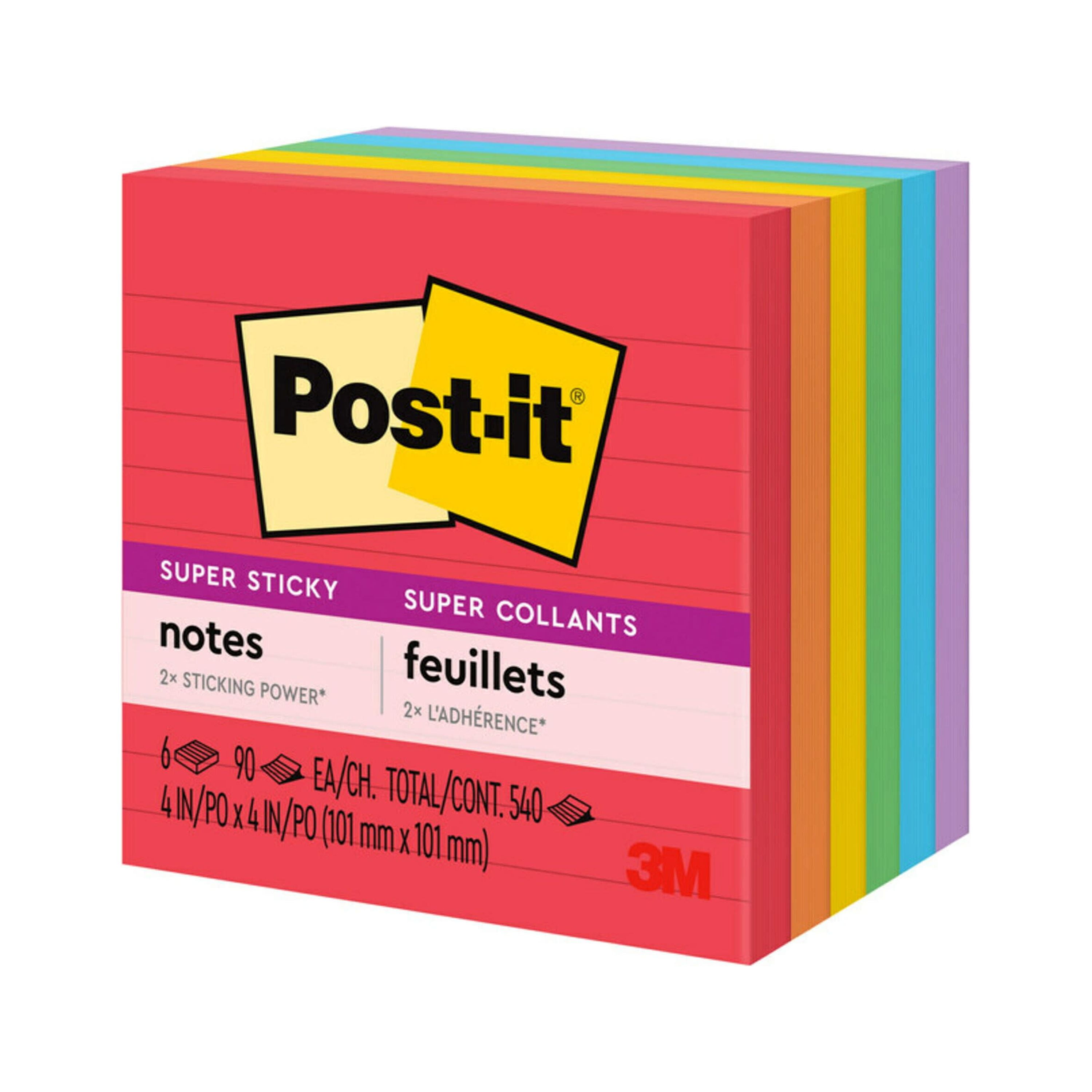 Mini Sticky Notes, 4-ct. Packs 