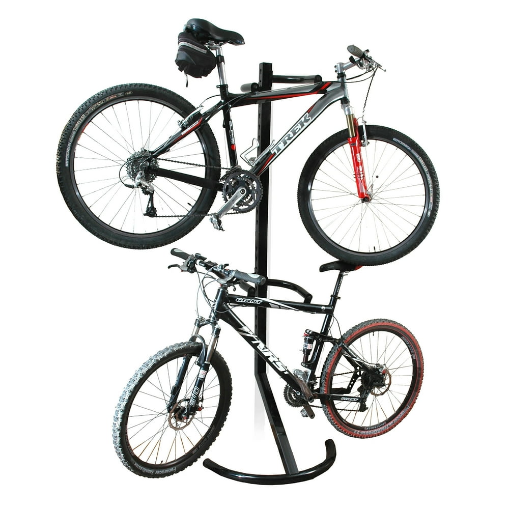 RAD Cycle Gravity Bike Stand Bicycle Rack For Storage or Display Holds Two Bicycles But Takes Up