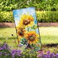 thumbnail image 4 of Summer Sunflower Garden Stake | Watercolor Style Outdoor Yard Decor, 4 of 8