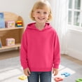 thumbnail image 2 of Girls Hoodies & Sweatshirts Long Sleeve Solid Pullover Cozy Lined Hoodie Sweater Toddler to Teen Girls Winter Clothes Everyday Wear, 2 of 4