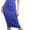 Royal, variant on ToBeInStyle Women's Sleeveless Round Neck Tank Dress