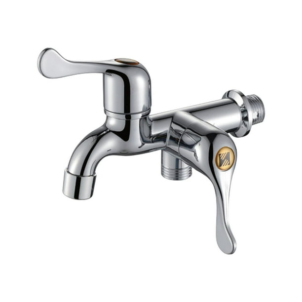 Grifo de baño, grifo de pared, grifo mezclador de repuesto con rosca G1/2 para baño Estilo C