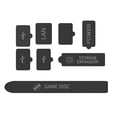 thumbnail image 1 of Methold Juego de 8 unidades de tapones de silicona para consola de juegos, tapas suaves para máquina de juegos, accesorios de repuesto para Videojuegos y accesorios, 1 of 6