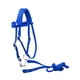 thumbnail image 3 of Brida de caballo con riendas, cuerda principal para caballo, sillas de montar occidentales ajustables, riendas de brida de tracción lateral, equipo L azul, 3 of 8
