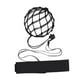 thumbnail image 2 of Red de entrenamiento de balón de fútbol, herramienta de entrenamiento de fútbol, bolsa de red de fútbol portátil, Control de habilidades, entrenador Negro, 2 of 8