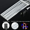 thumbnail image 6 of Morttic Christmas Outdoor String Lights, 8 Tube 192 LEDs 11.8 inch Meteor Shower Rain Plug in Waterproof Waterfall Raindrop Light for Holiday Party Wedding Tree Valentine Day Decoration,Blue, 6 of 13