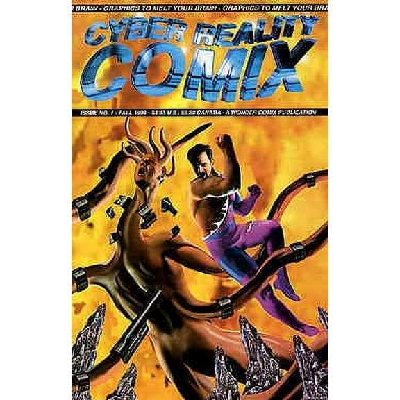 Cyber Reality Comix #1 VF ; Wonder Comic Book