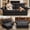 Plush Grey, variant on 85" Queen Size Sofa Bed, Loveseat Sleeper Sofa with Pull Out Bed and USB, Modern 2 Seater Convertible Couch for Living Room Bedroom Apartment, Plush ,Camel