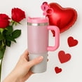 thumbnail image 3 of Cook with Color 6 Piece Silicone Valentine’s Day Straw Topper Set, Reusable Straw Covers for Standard Straws, 3 of 5