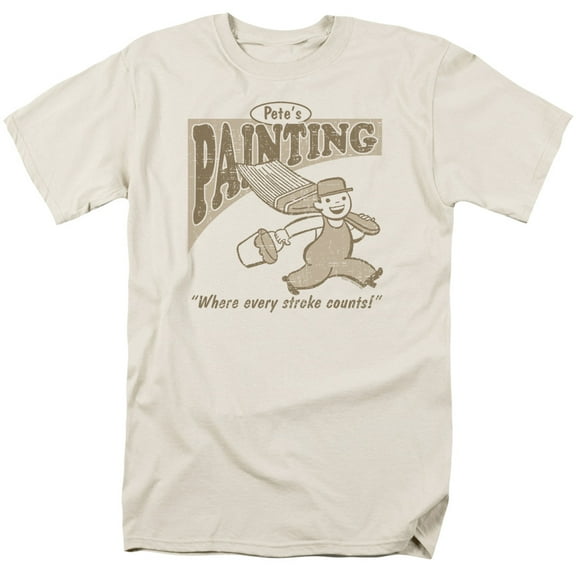 Petes Painting Officially Licensed Adult T Shirt