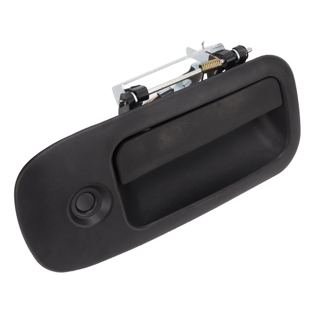 Manija de puerta de coche con orificio para cerradura 25989399, manija de puerta corredera de ABS negra texturizada, mano delantera derecha para Express Savana 03-13