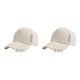 thumbnail image 2 of Gorra de béisbol Qarigey Algodón Transpirable Estilo Hiphop Caqui 2Conjunto, 2 of 6