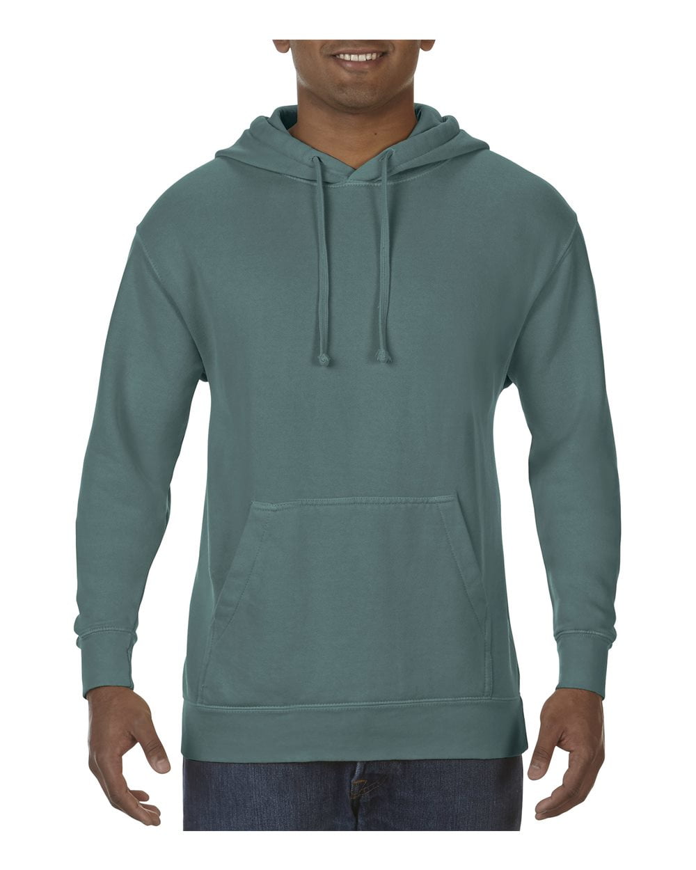 BLUE SPRUCE Garment-Dyed Pullover Hood Comfort Colors 9.5 oz Garment-Dyed Pullover Hood S 9.5 oz 