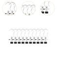 thumbnail image 2 of Perchas para pantalones de yoga Macarena con clips organizadores de almacenamien, 2 of 8
