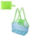 thumbnail image 5 of Bolsa de playa de malla grande Multicolor, bolso portátil con práctico orificio para colgar, almacenamiento plegable transpirable para juguetes, 1 ud., 5 of 5