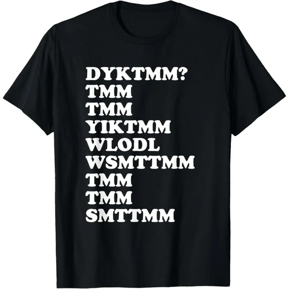 Do You Know The Muffin Man DYKTMM Nostalgic Saying Quote Unisex T-Shirt ,up to size 5XL