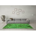 thumbnail image 3 of Ahgly Company Indoor Rectangle Oriental Green Industrial Area Rugs, 8' x 12', 3 of 4