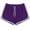 Purple, variant on Women Casual Summer Sports Shorts Workout Yoga Shorts Active Shorts