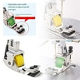 thumbnail image 2 of Hearth & Gear Versatile Rolled Hemmer Presser Foot Function Zipper Hem Foot Sewing Machine Accessories Hemming Tool Durable Steadilty Sewing Machine Edge Bar Car Set Auto Paste Keyboard 109tools, 2 of 6