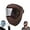 Coffee, variant on Winter Warm Fleece Windproof High-Definition Goggles, Fleece Thermal Mask With Removable Goggles, for Cycling Hiking Outdoor