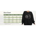 thumbnail image 5 of Chouyatou Womens Oversized Sweatshirts Graphic Long Sleeve Crewneck Loose Fit Casual Pullover Tops, 5 of 5