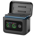 thumbnail image 2 of Meiiso Insta360 X5 Charger Equipment Package, Battery Charger Set for X5 Portable for X5 Utility Fast Charge Case Simultaneous Charging of 2 Batteries with Misro Sd Card Slots for Travel Outdoor, 2 of 9