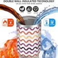 thumbnail image 3 of Modern 30oz Handheld Travel Tumbler with Handle – Double Wall Stainless Steel Insulated Cup, Flip Straw Lid, Leak-Proof & BPA-Free for Hot and Cold Drinks – Durable Coffee & Juice Mug Black, 3 of 7