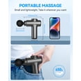 thumbnail image 6 of Muscle Massage Gun, Massager, 30 Speed Levels, 6 Massage Heads Percussion Massage Gun For Muscle Pain Relief, Body Shaping With Touch Screen LCD Display, 6 of 8