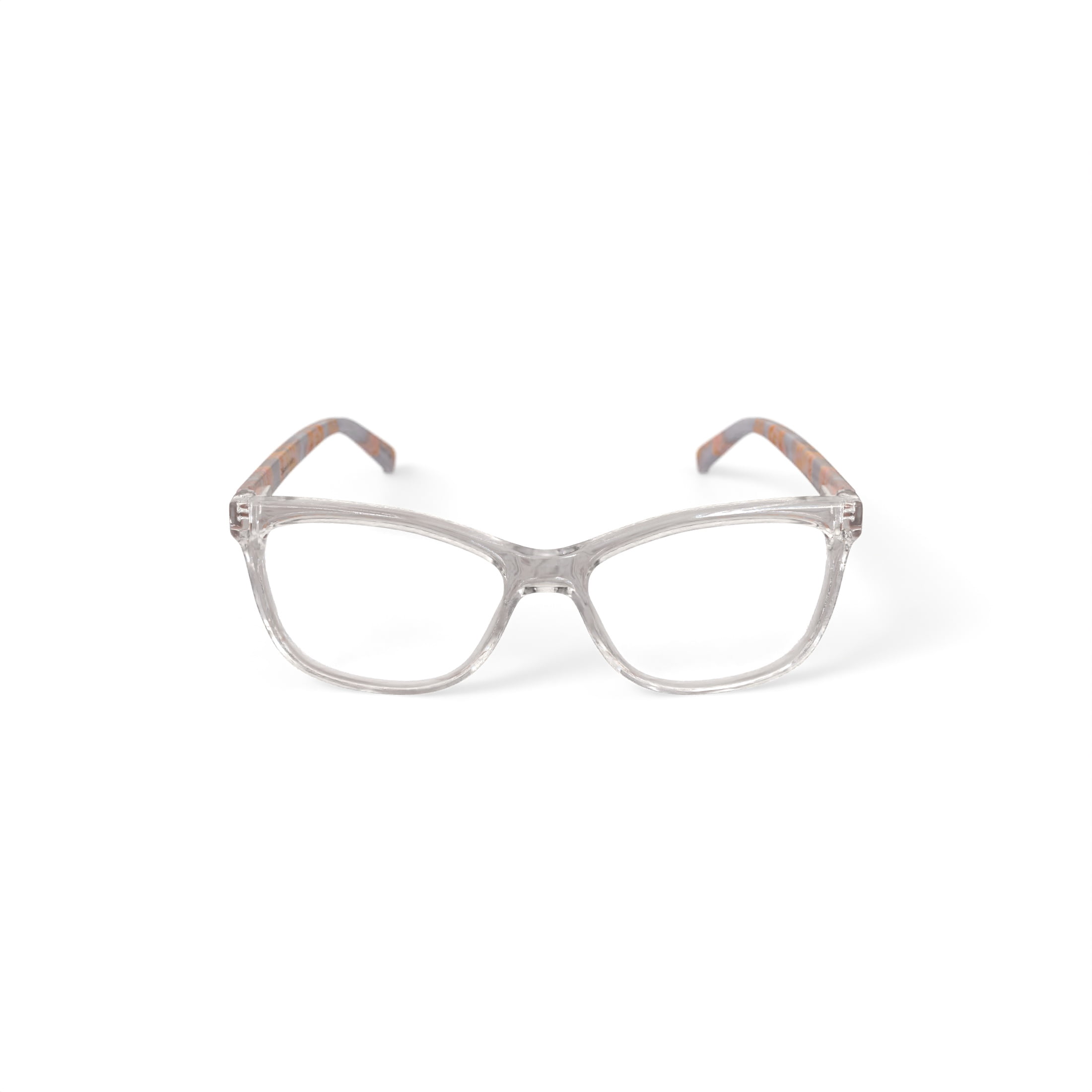 Elizabeth Arden Women's EA1202 Square Prescription Eyeglasses with Case, Beige
