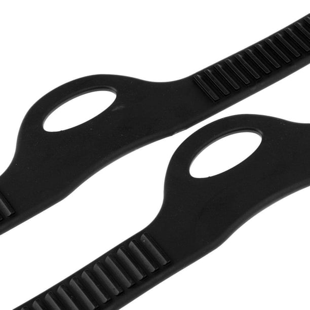 Sangles De Rechange Pour Palmes – En Caoutchouc – Taille S/M/L – Pour Plongée, Apnée, Natation – Antidérapantes Et Réglables – 1 Paire