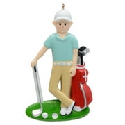 Maxora Personalized Ornaments Customized Christmas Ornament Golf Player Free Customize