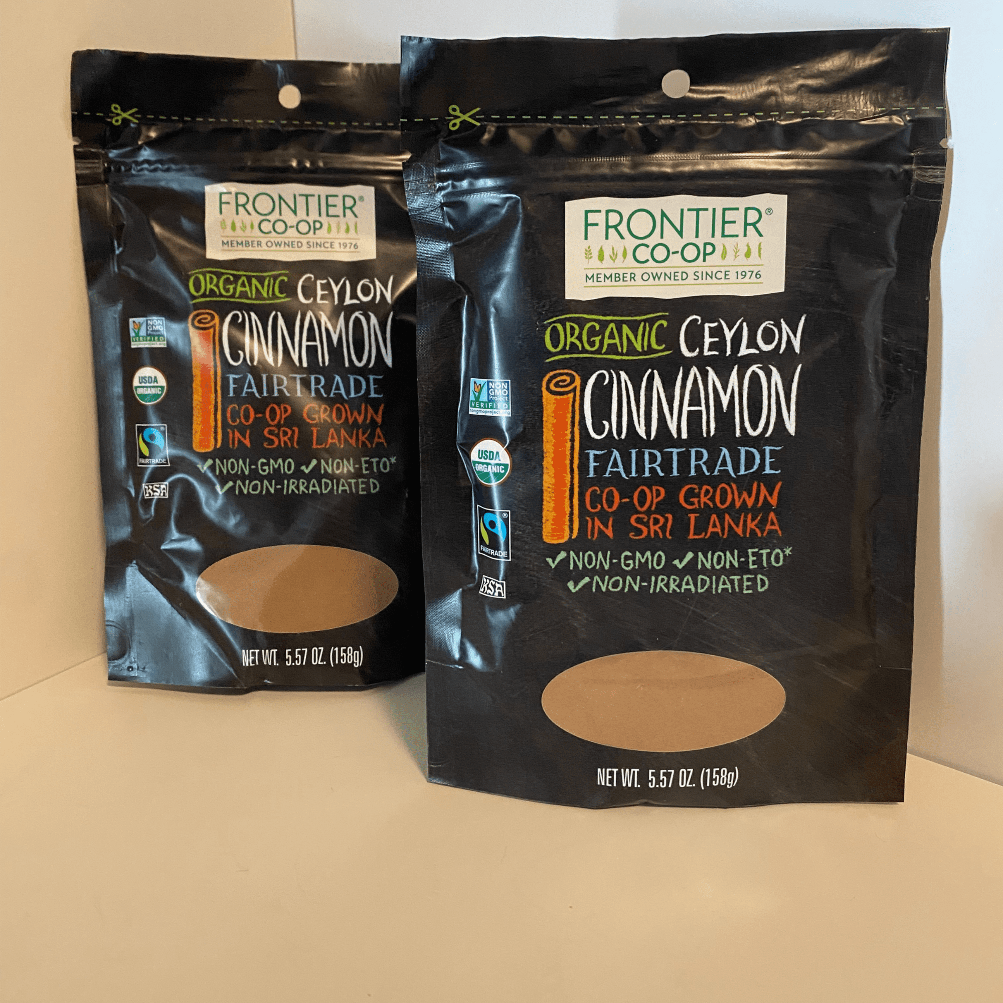 2P Frontier Co-Op, Organic Ceylon Cinnamon, 5.57 oz