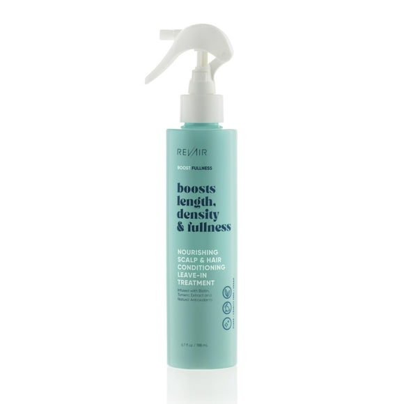 REVAIR Nourishing Scalp & Hair Conditioning Leave-In Treatment - Deep Conditioning Leave In Conditioner Spray - Volumizing Leave In Conditioner for Dry Damaged Hair - Vegan & Crue