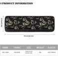 thumbnail image 2 of NETILGEN 2 PCS Refrigerator Door Handle Covers Set, Non-Slip Kitchen Appliance Decorative Mat for Fridge Dishwashers Microwave Home Indoor Kitchen Decoration, Enjoy Your Coffee-Black, 2 of 7