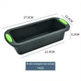 thumbnail image 5 of Silicone Loaf Pan for Baking Bread, Meatloaf, Cake, Non-Stick Reusable Rectangle Molds with Easy Grab Handles, 5 of 5