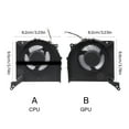 thumbnail image 3 of Low Noise Metal Laptop Fan Y9000K R9000K 2023 CPU GPU Cooling, 3 of 9