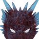 thumbnail image 3 of Máscara de Dragón Horror Cosplay para Hombres y Mujeres Perfecl Morado y Azul, 3 of 4