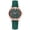 BS36_Green, variant on Womens Watches 2026 Classic Quartz Watch with Leather Strap Vintage Small Face Round Watches Birthday Gift for Ladies Green