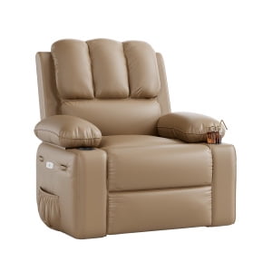 Electric Recliner + Rocking + Massage: #Cf8011 Pu Leather + Seat Width: 56Cm Cf8011 Electric Recliner + Rocking + Massage Seat Width: 56Cm