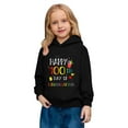 thumbnail image 7 of XAOFW Children's Hoodies Sweatshirts 100 Days Of School Print Fashionable Hoodie Everyday Relaxed Fit Pullover Long Sleeve Hooded Sweatshirt Stylish Comfortable Outdoor Activities Top, 7 of 7